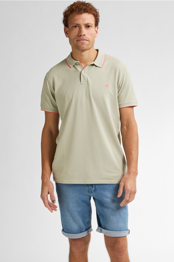 KLASSIEKE POLO WAVE M ROS POL003 6173 DESERT SAGE